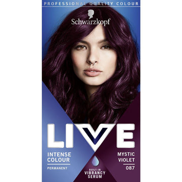 Live Mystic Violet 087 Permanent Hair Dye